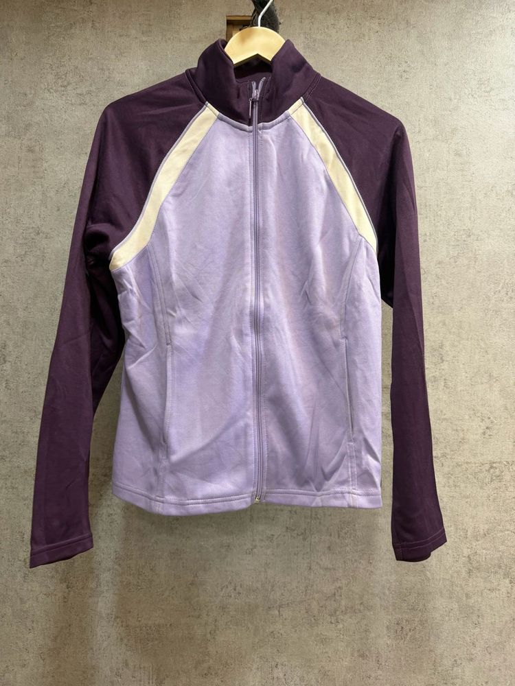 Purple Lavender Zip-Up Jacket