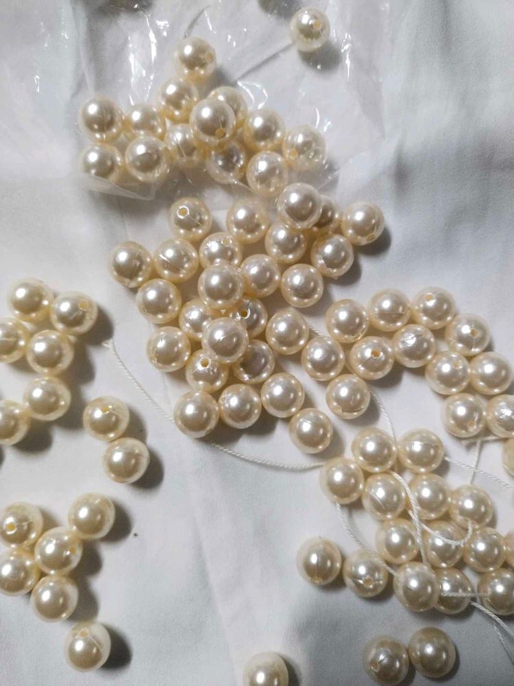 Cream Pearl Beads for Jewelry Making