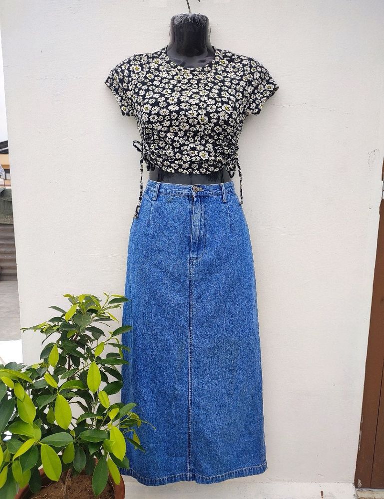 Denim Skirt
