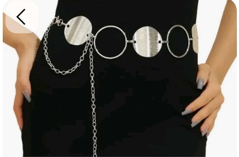 ✨ Trendy silver waist chain ✨