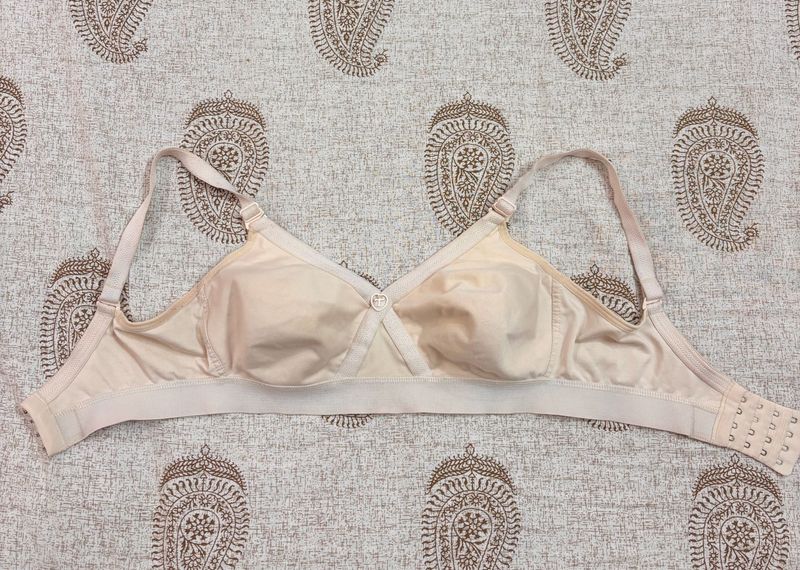 Cotton Beige Bra