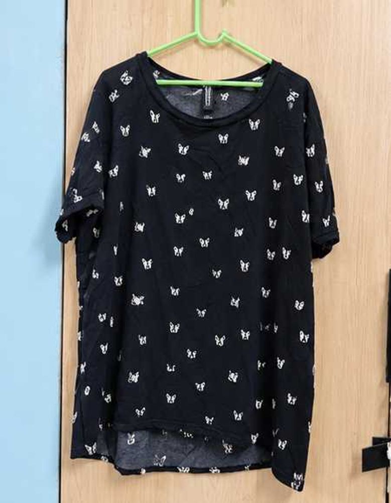 Cute French Bulldog Print T-Shirt
