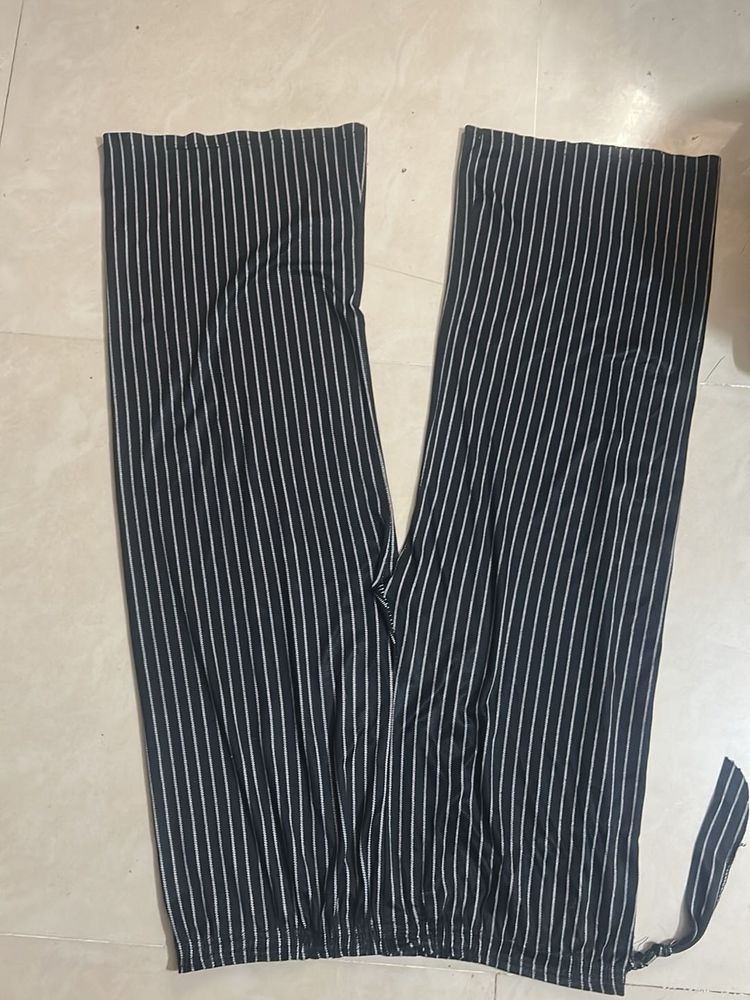 Striped Wide Leg Pants