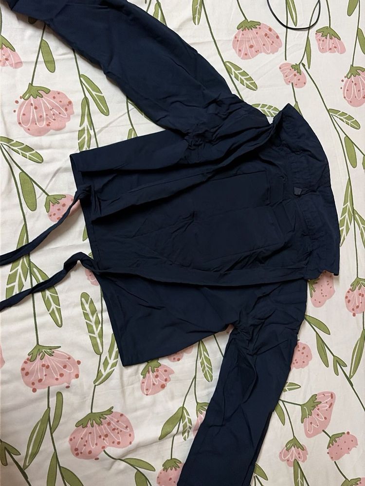 Dark Blue Cargo Pants