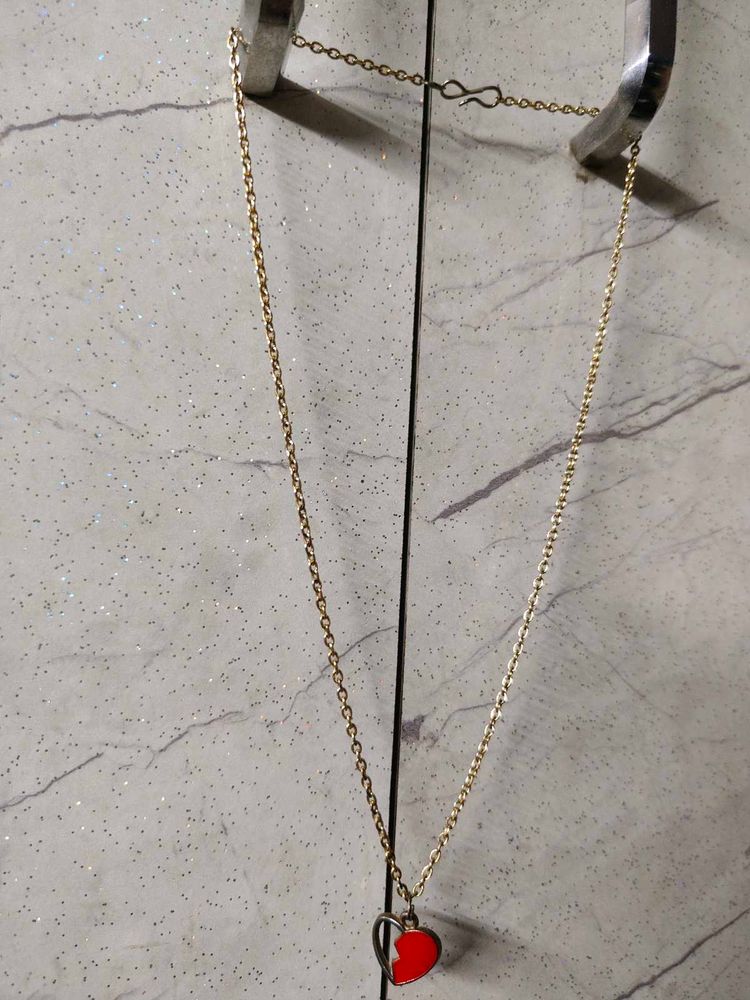 Sweet Heart Pendant Chain