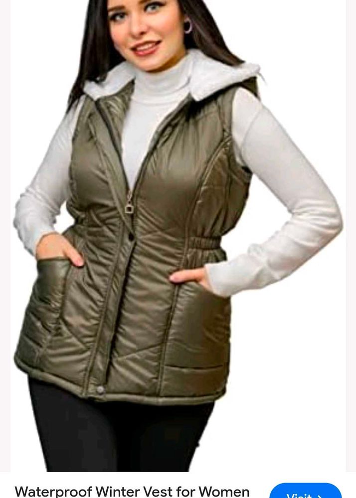Very Beautiful N Amazing Winter Sleeveless Jacket