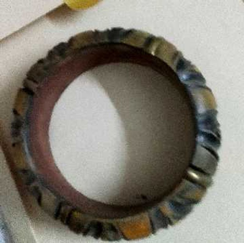 Unique Carved Bangle