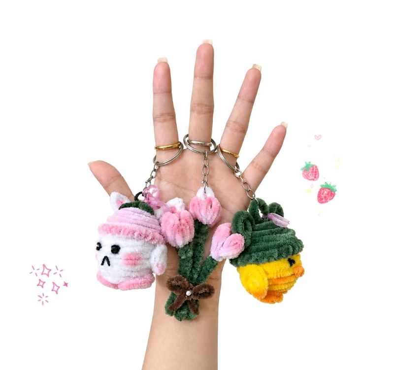 Cute Plush Keychains(1pc)🍓