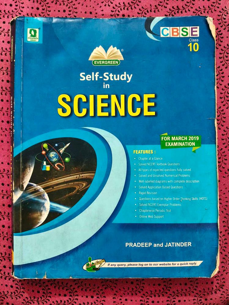 CBSE Class 10 Science Self-Study Guide