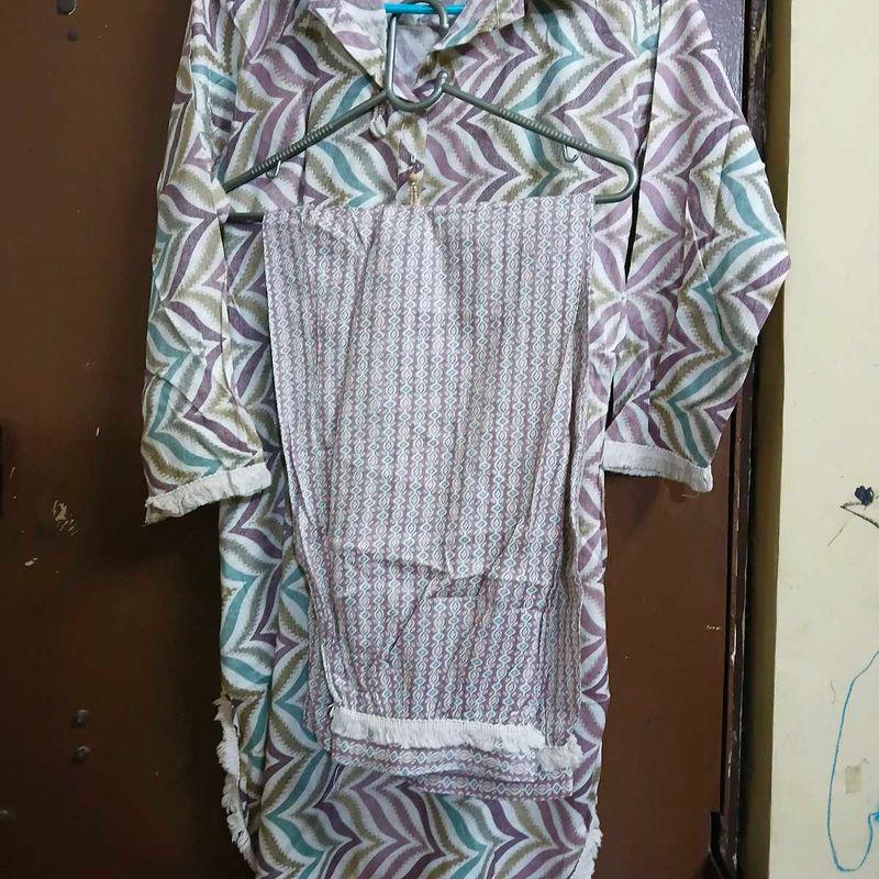 Ethnic afghani Kurta Set