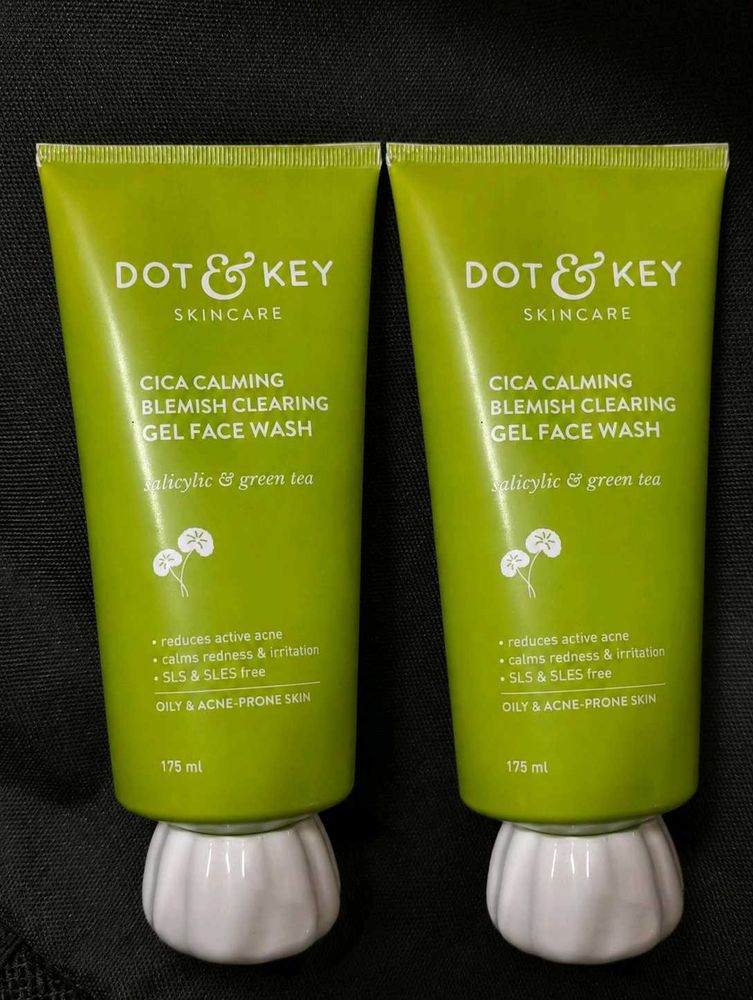 Dot &amp; Key Cica Calming Face Wash - 2pc