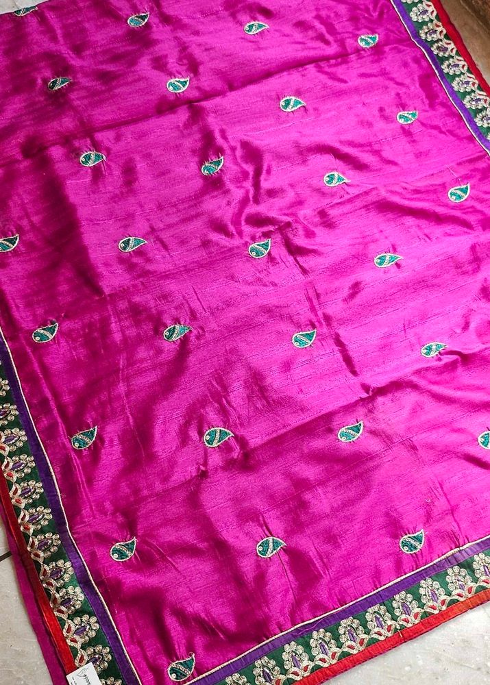 Elegant Pink Saree