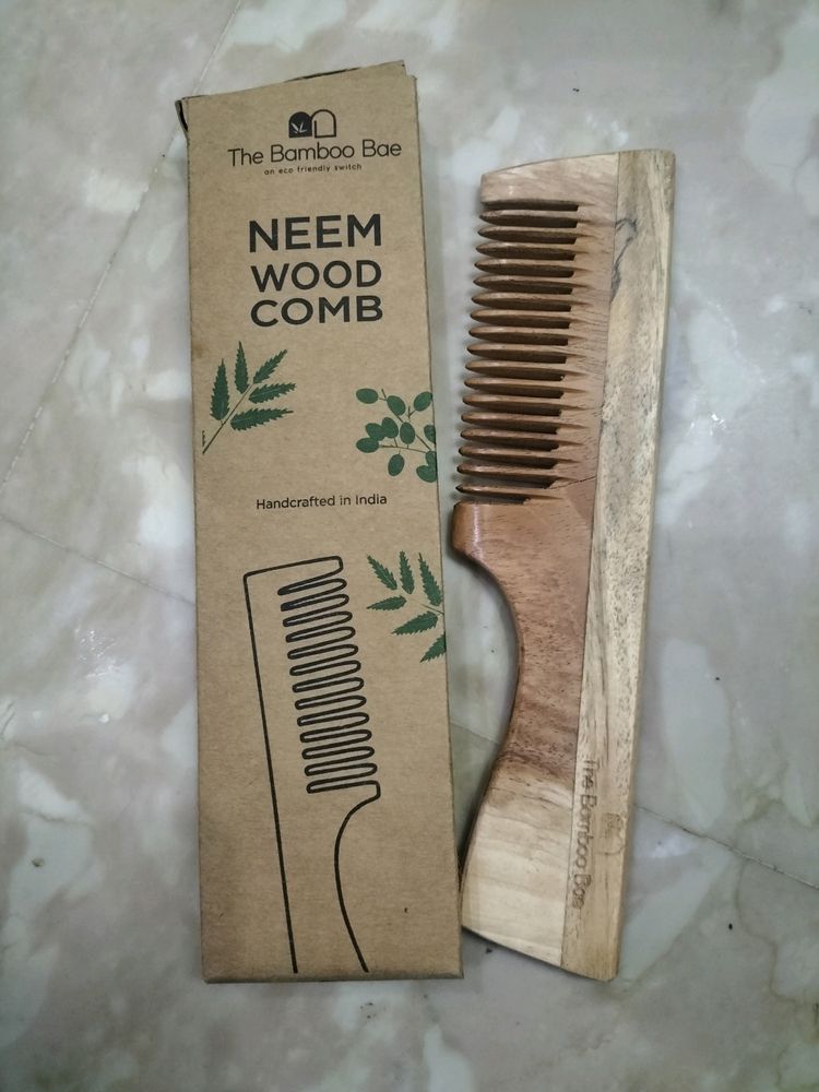 Neem Wood Comb
