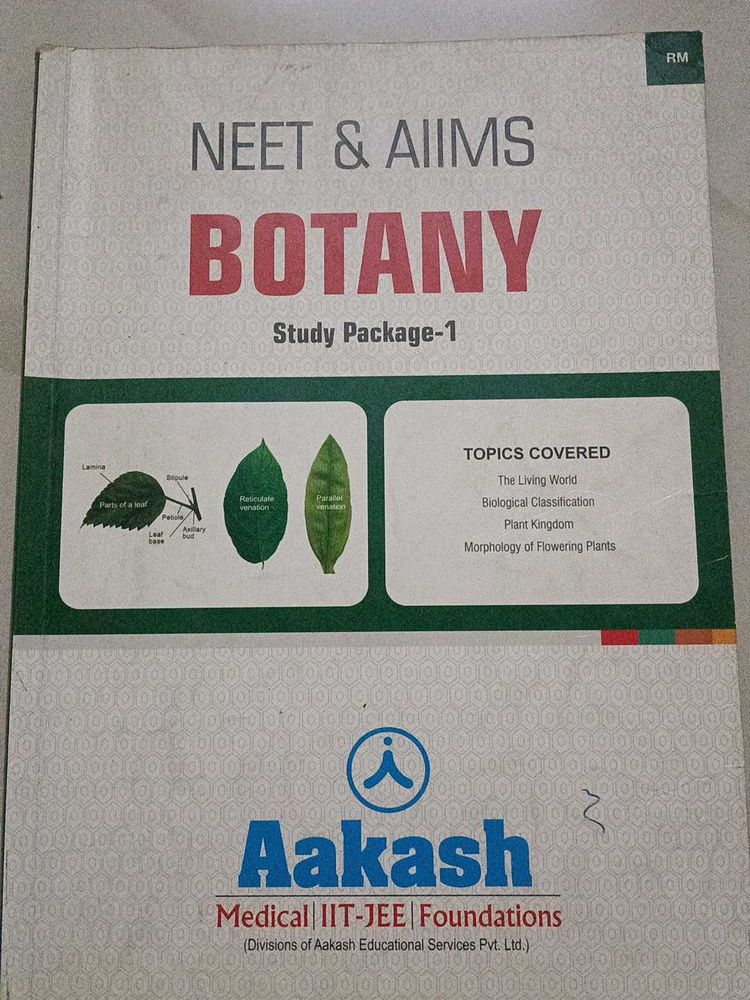 NEET &amp; AIIMS BOTANY Study Package-1
