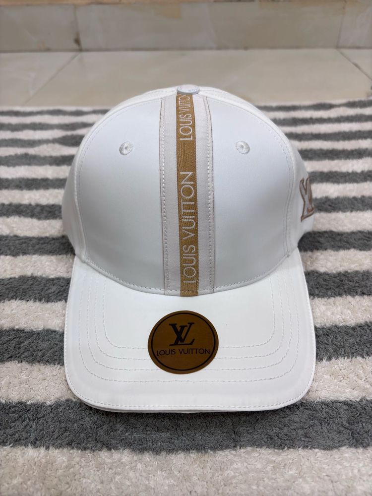 Louis Vuitton Premium Unisex White Baseball Cap