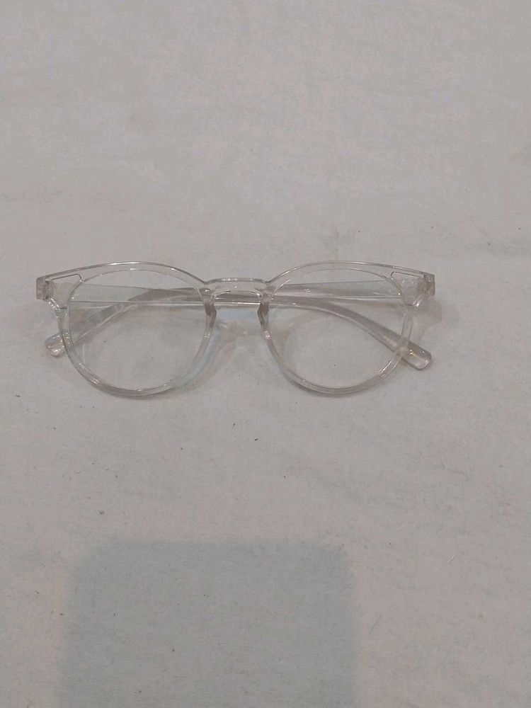Clear Round Frame Glasses