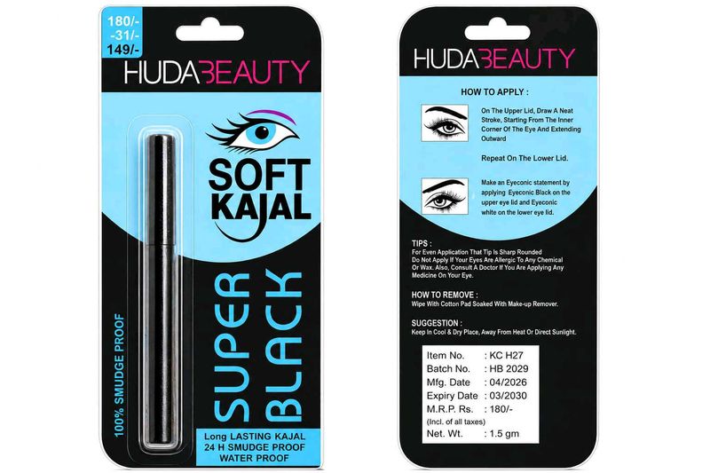 Huda Beauty Soft Kajal - Super Black