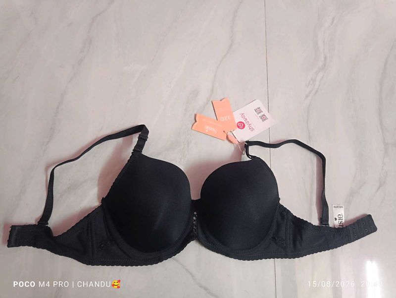 New Tag Classic Black Padded Bra