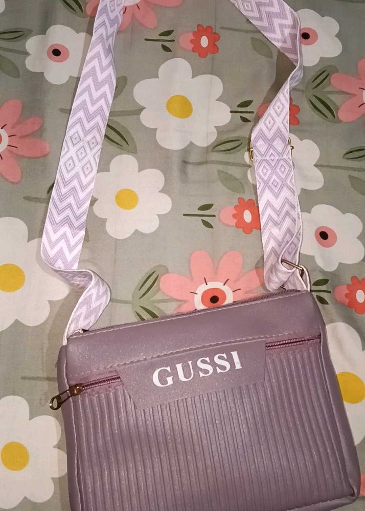 Stylish Purple Crossbody Bag
