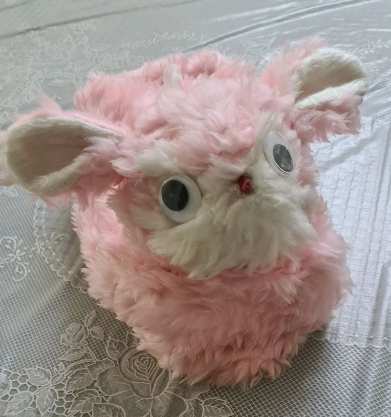Furry Bunny as Tissue Box Cover