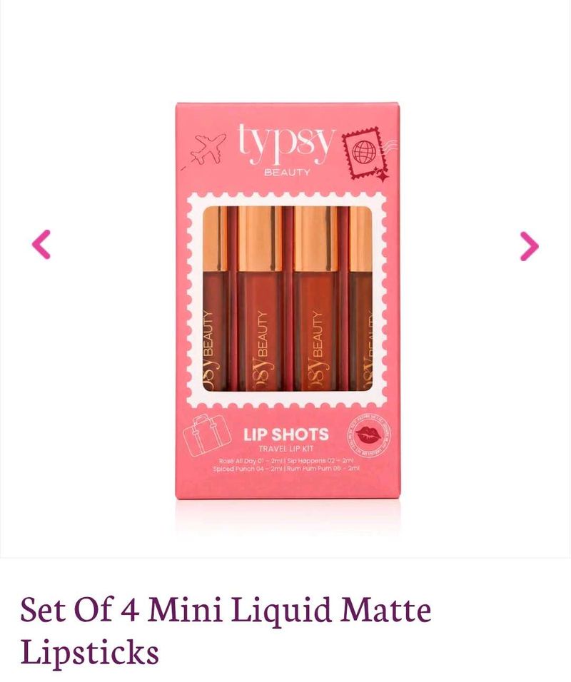 Typsy Beauty Ultimate Mini Lip Kit