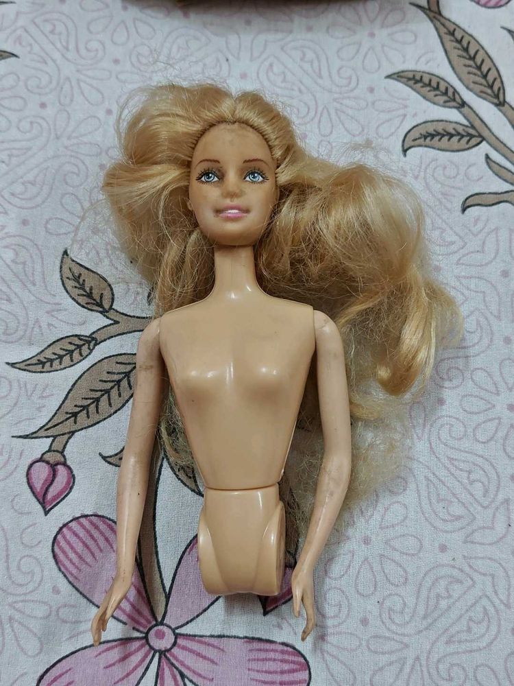 Doll Torso with Blonde Hair