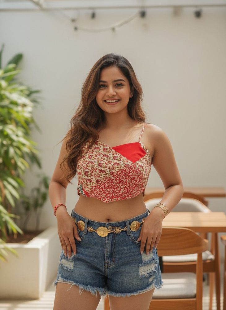 SALE - Boho Crop Top