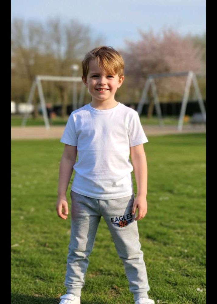 6-7 year Grey 'Eagles 92' Pants