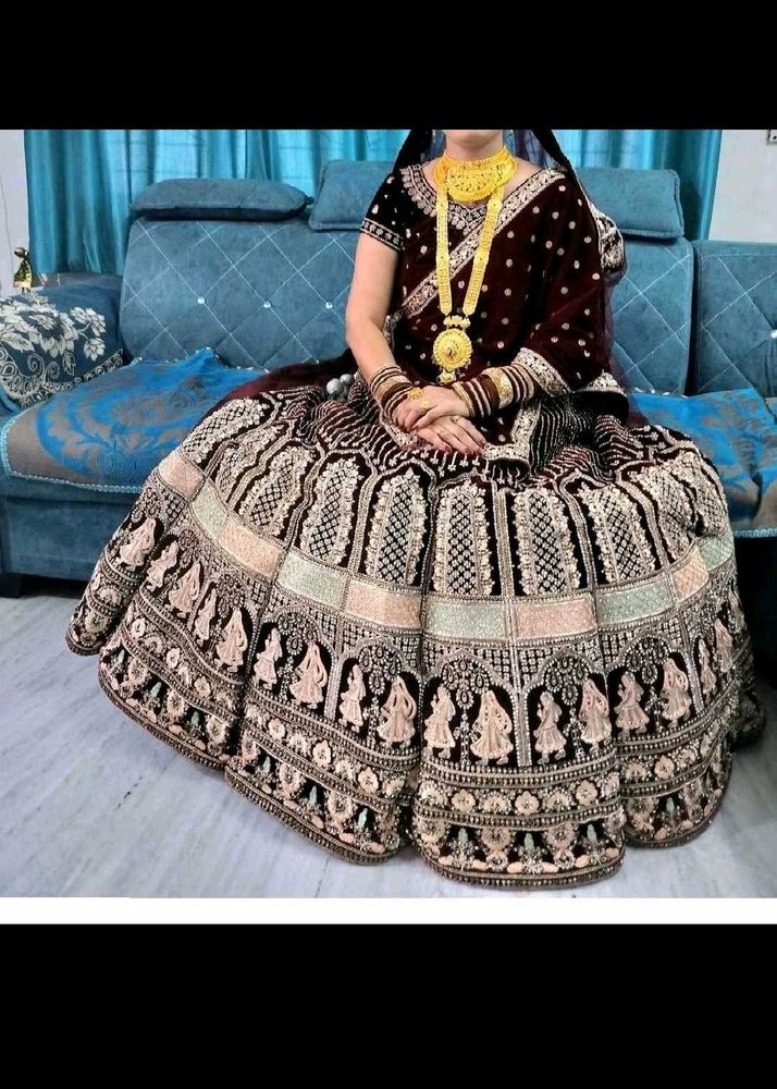 Royal Bridal Lehnga Double Dupatta