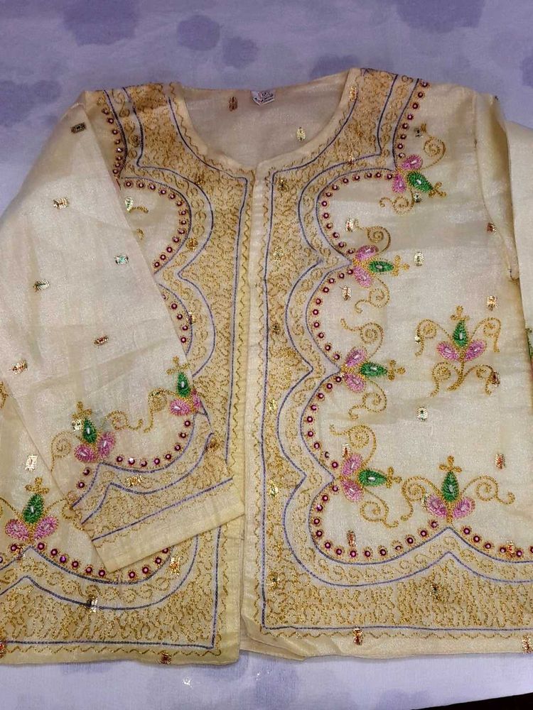 Dress With Ghaghra And Dupatta