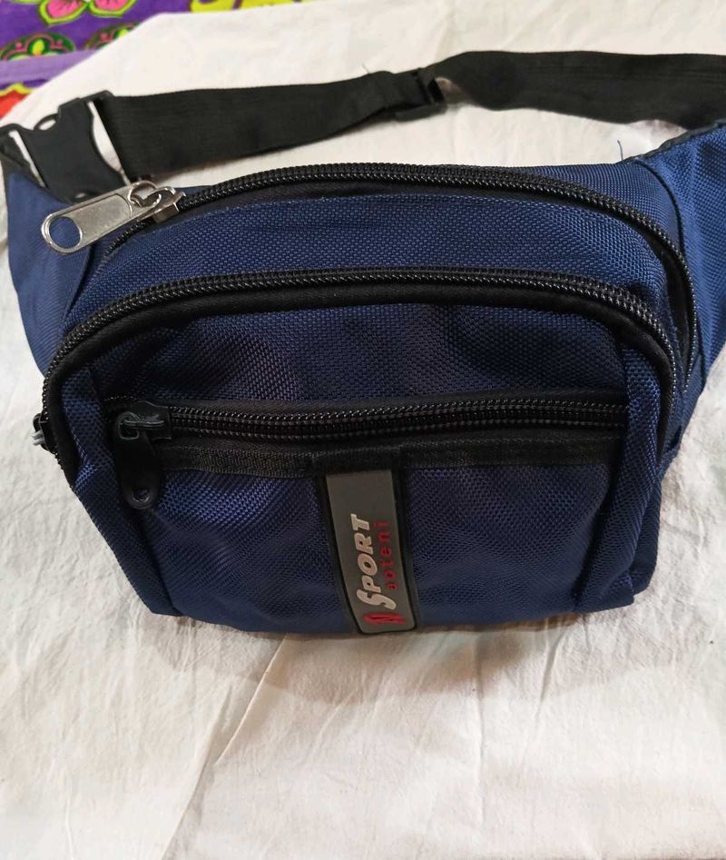 N SPORT" Multi-Pockets Travel waist bag