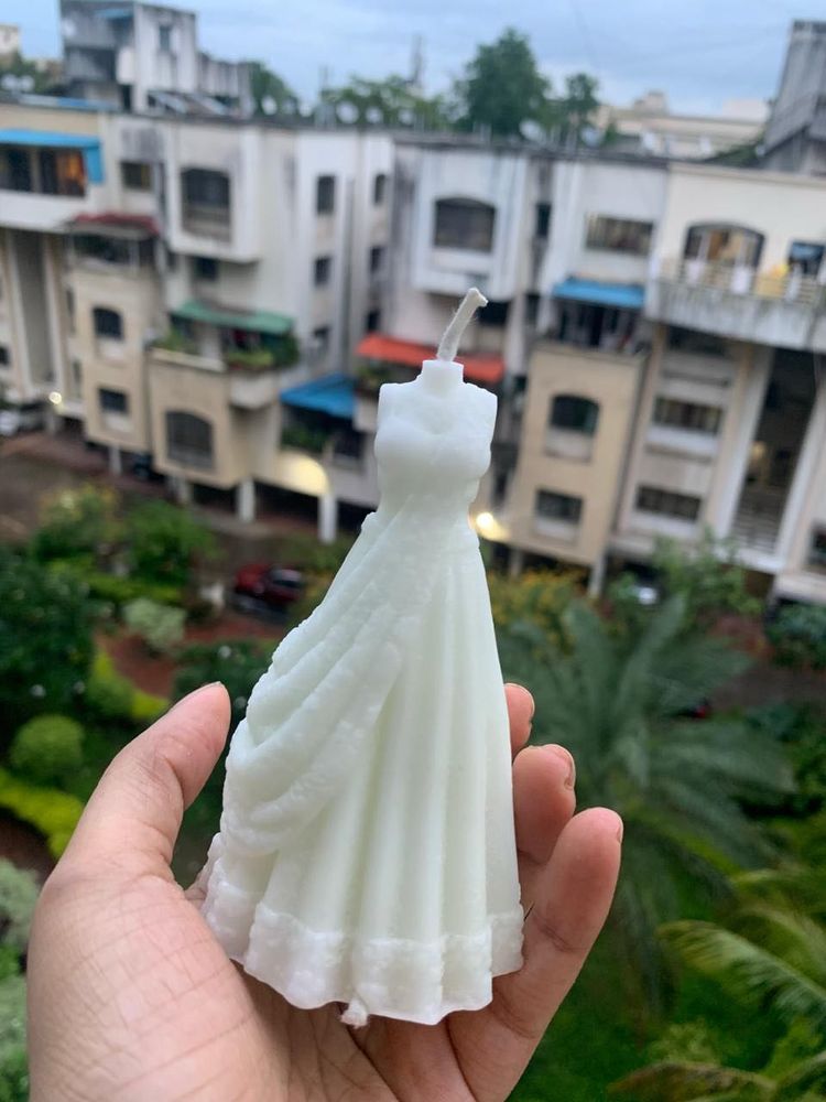 Elegant Dress Candle
