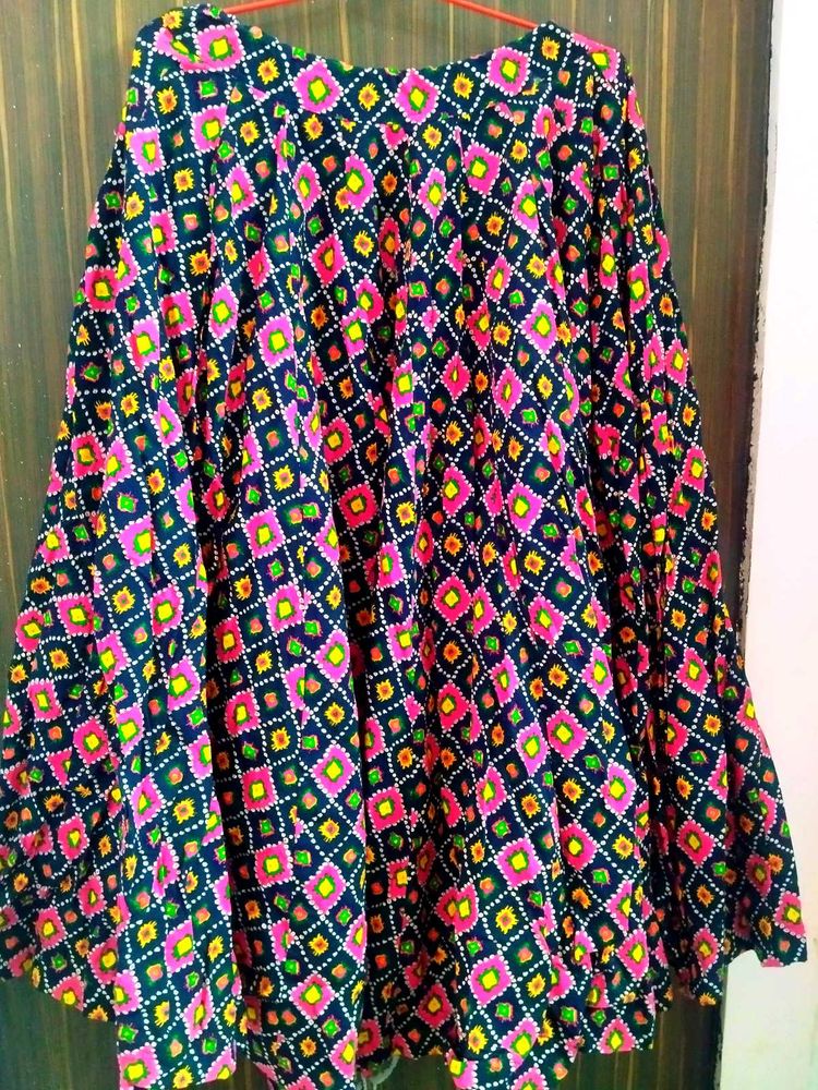 Vibrant Ethnic Printed Skirt