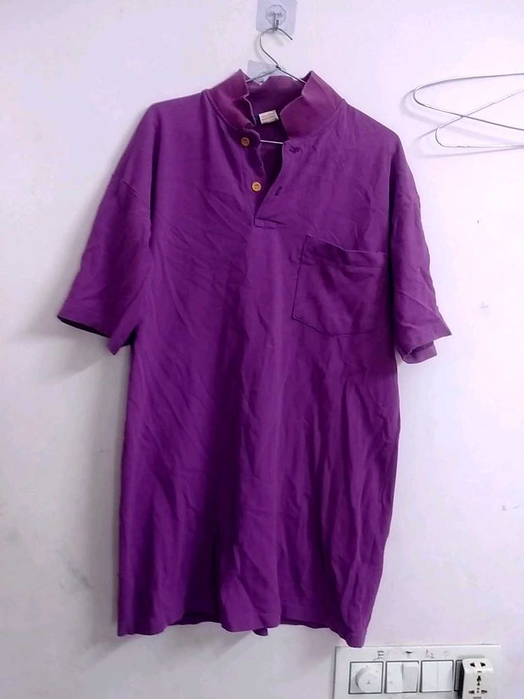 Men's Purple Polo 👕,used