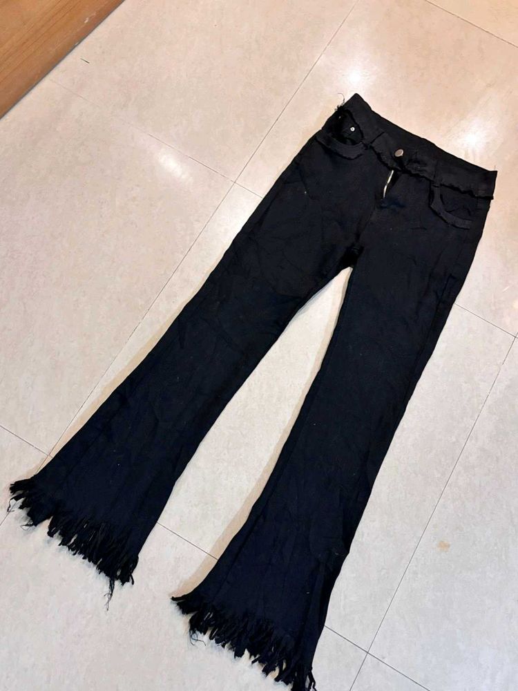 Gothic/alternative Flare Jeans