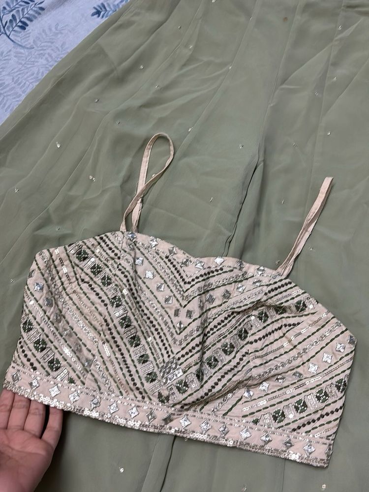 Plazoo&amp;blouse Festive Set