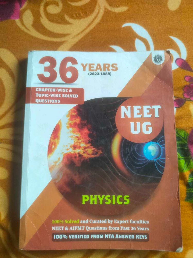 NEET UG Physics Solved Questions Book