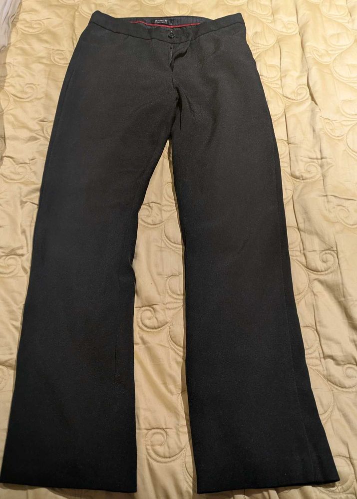 Classic Black Boiurcut Trousers