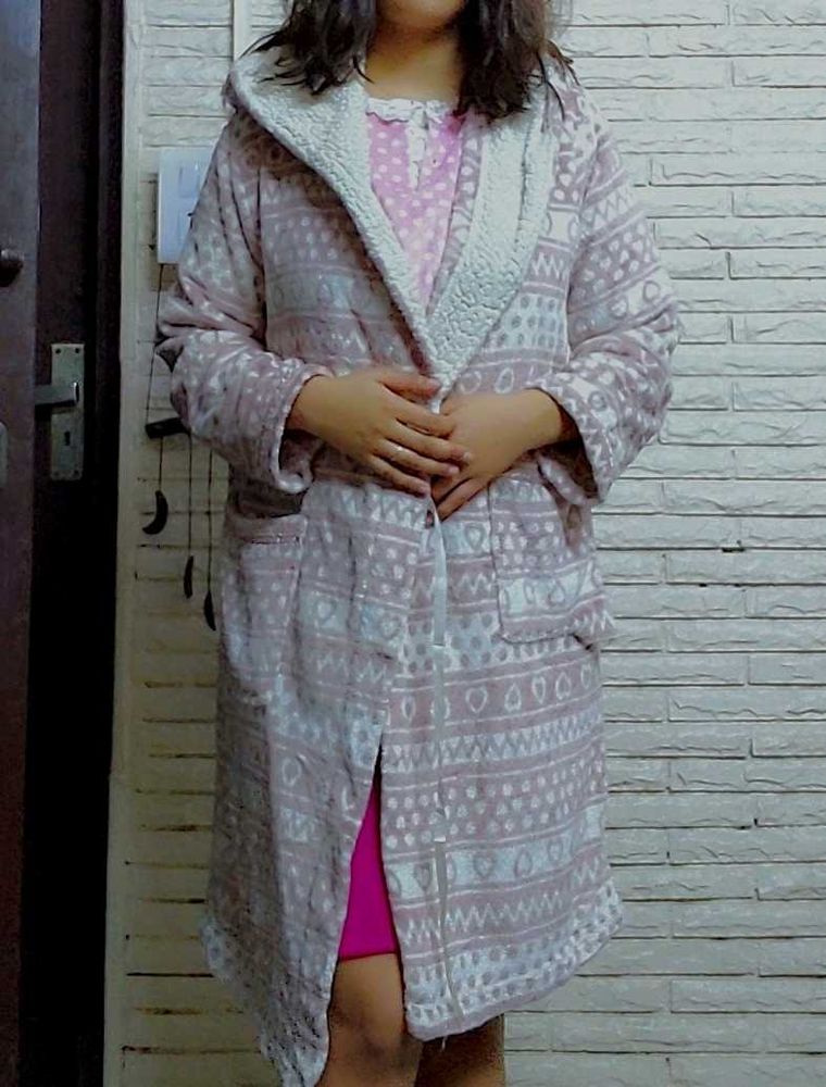 Pinterest Pink Fur Robe