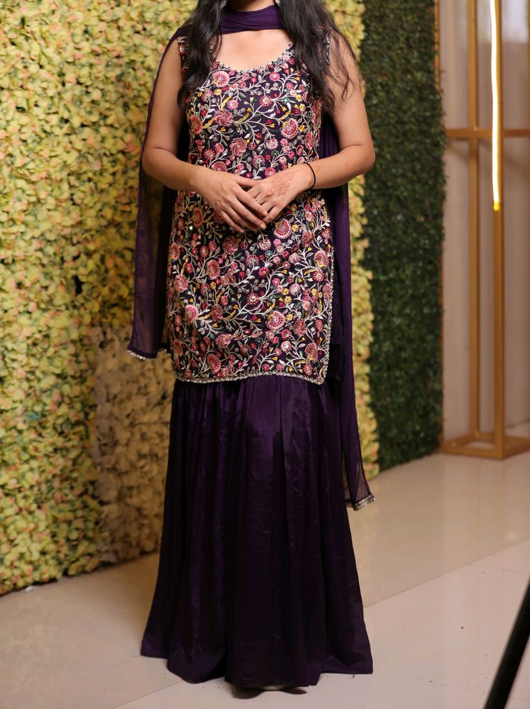Heavy Sharara Set