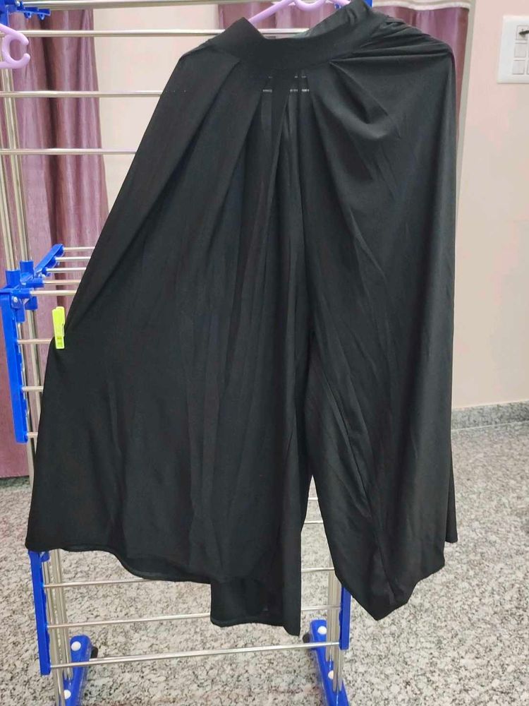Wide Leg Black Palazzos