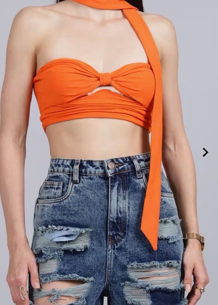 Shein Scarf Top