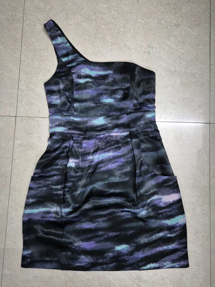 Stylish One-Shoulder Mini Dress