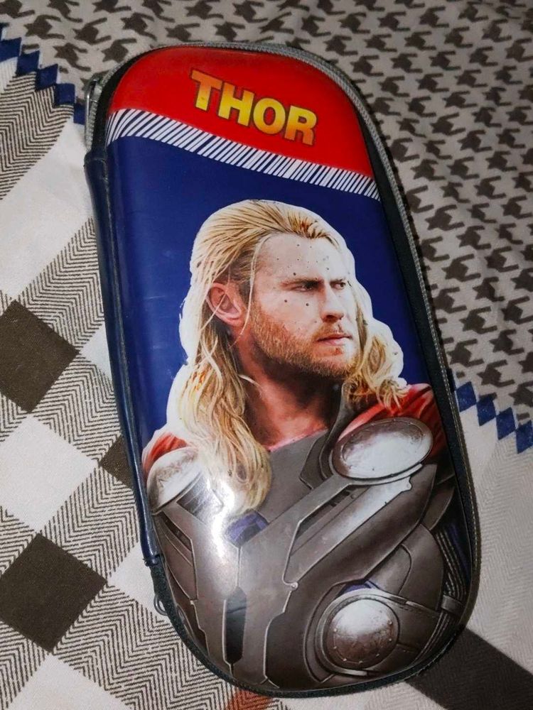Thor Pencil Pouch ⚡ Marvel Superhero Case