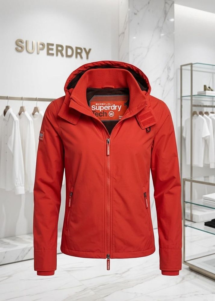 Superdry Red Tech Jacket