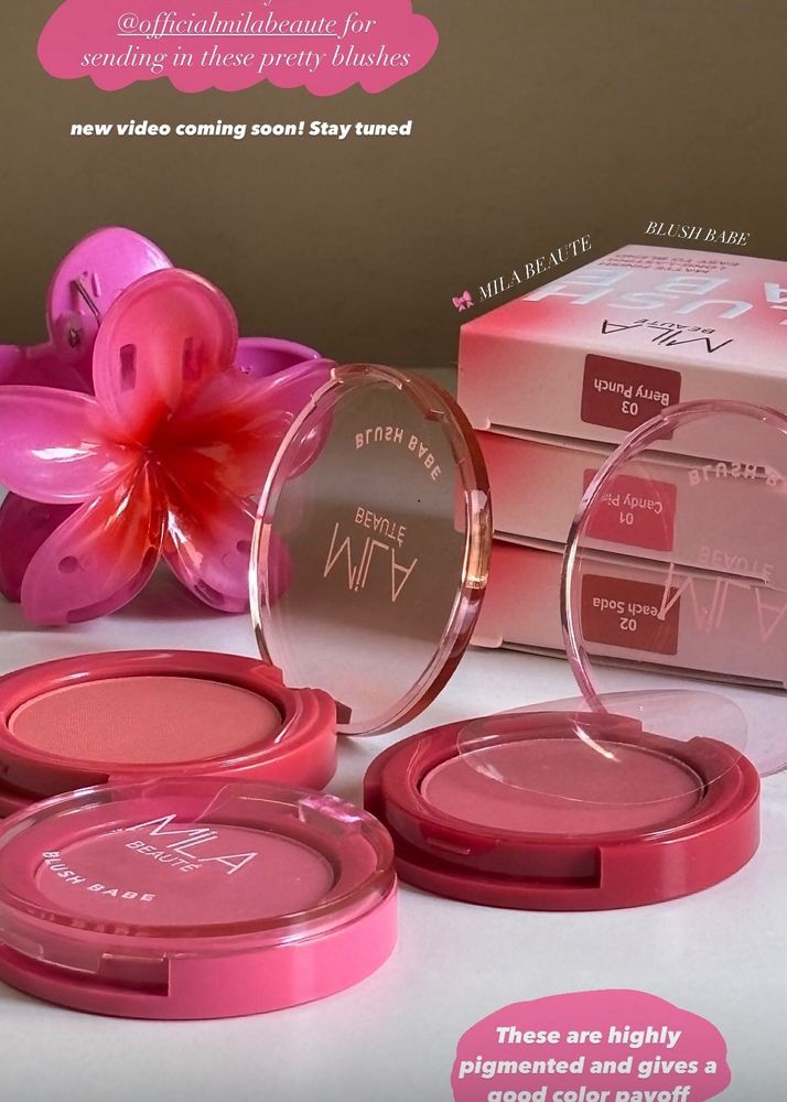 Mila Beaute Blush Babe Set