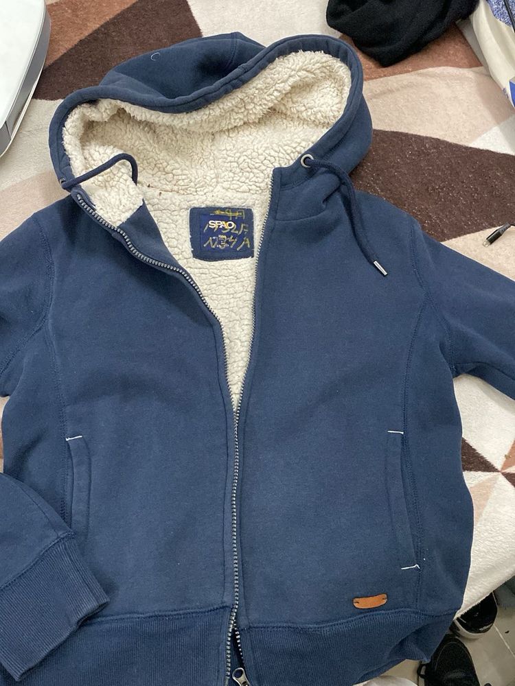 Stylish Navy Blue Hoodie