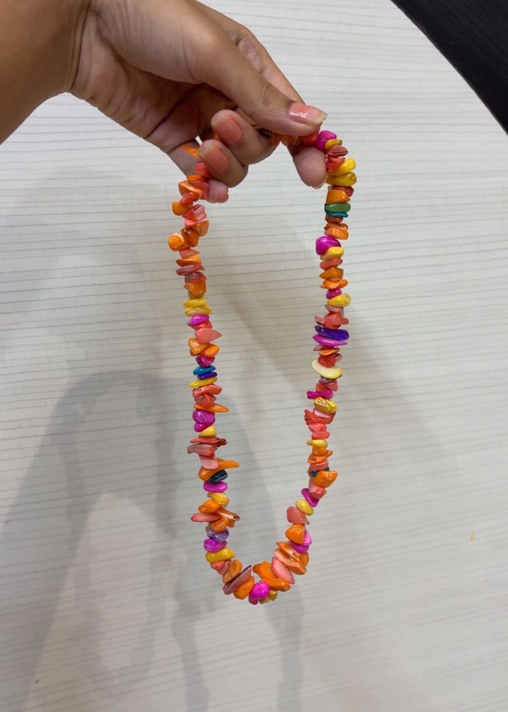 Vibrant Shell Necklace
