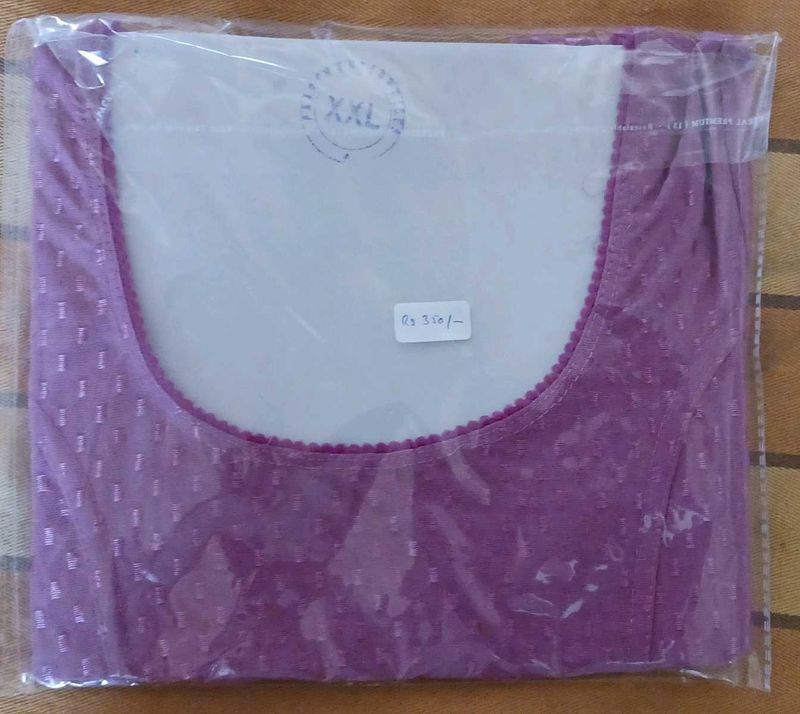 Free Size Fully Cotton Blend Blouse