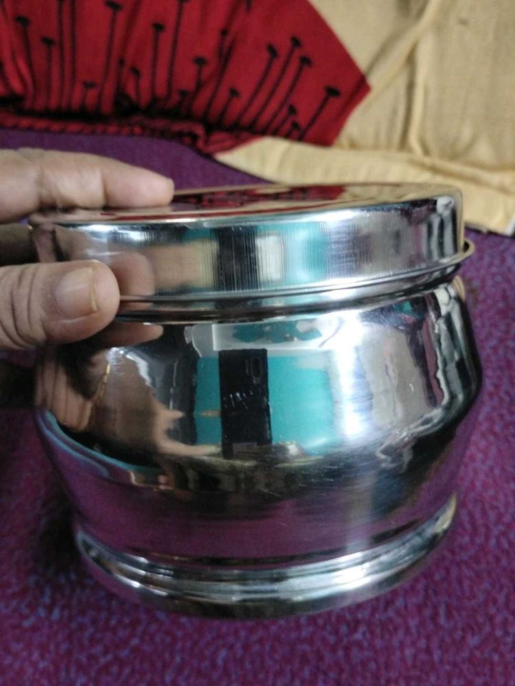 Stainless Steel Container with Lid
